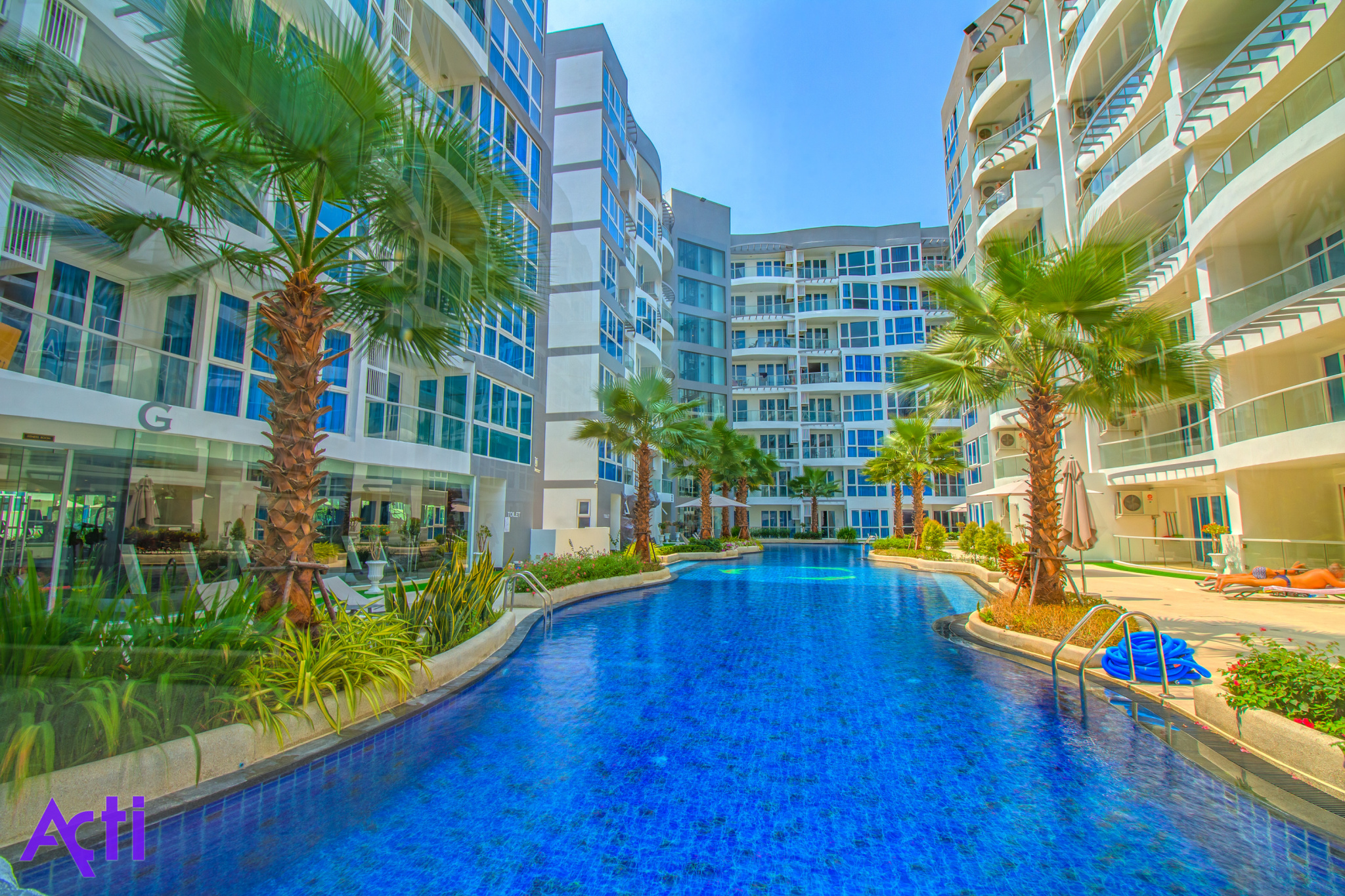 for sale bedroom condo for sale Central Pattaya Last floor